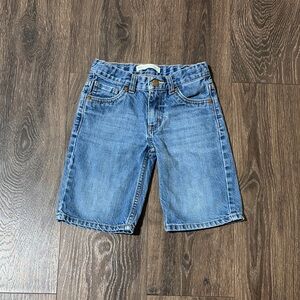 Kids Blue Denim Shorts